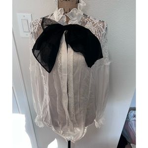 Victorian inspired body suit